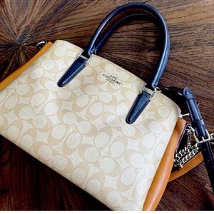 EUC COACH carry all Shoulder bag satchel